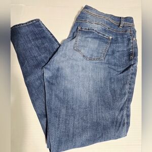 Est 1946 Denim Women 16W Skinny‎ Jeans 2 Button Close